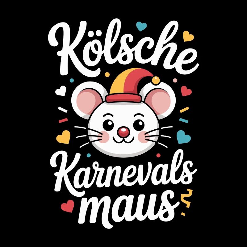 Kölsche Karnevalsmaus Karneval Köln Kölner Maus