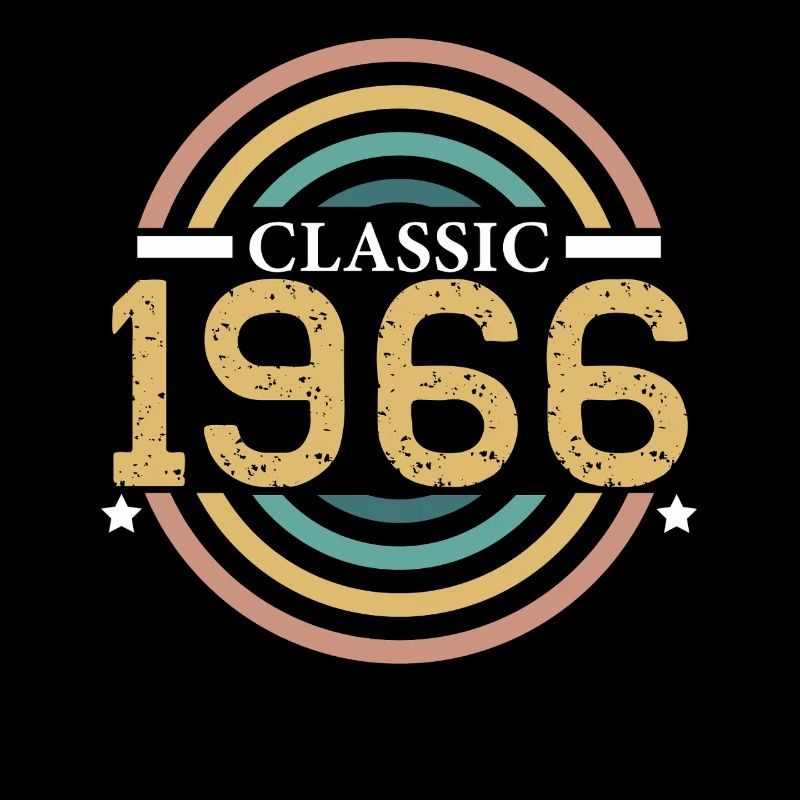 Classique 1966 Anniversaire 60 ans Année Naissance
