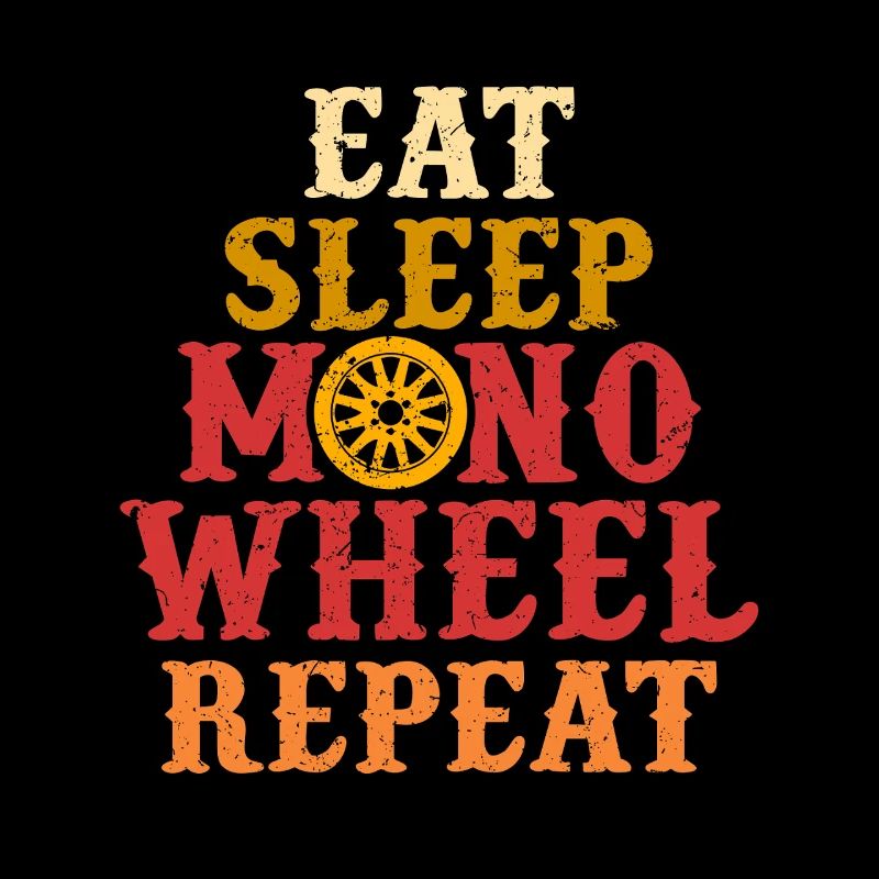 Monowheel Monocyclist