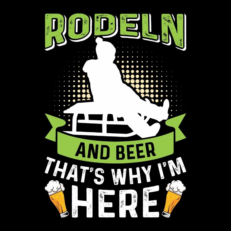 Bobsleigh driver TOBOGGANING AND BEER THAT'S WHY I'M HERE