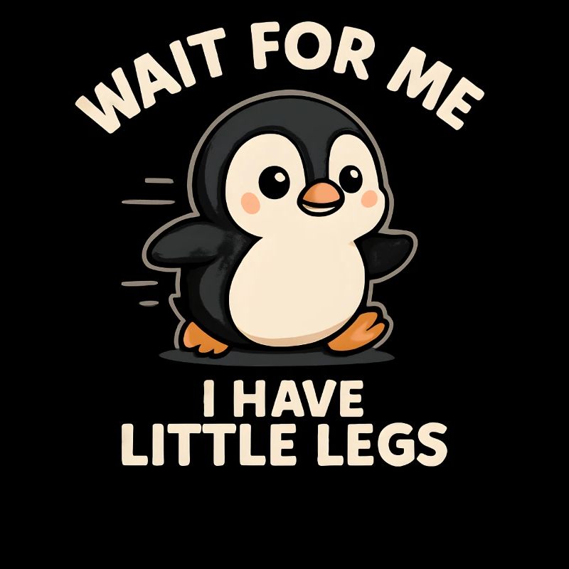 Pinguin Spruch Humor Meme Lustig Geschenkidee