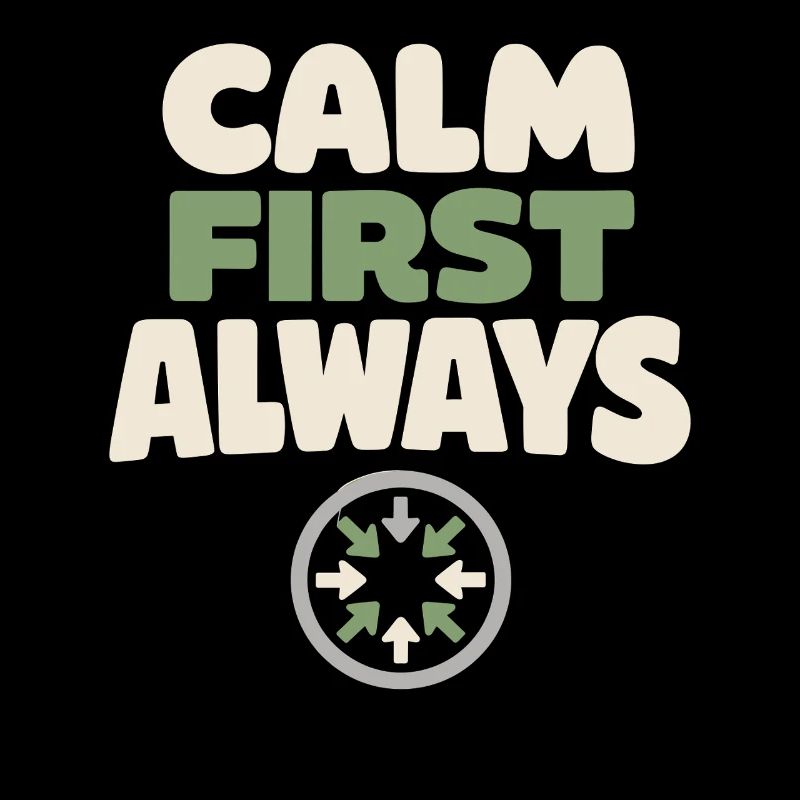 Calmness beats panic, lifestyle,