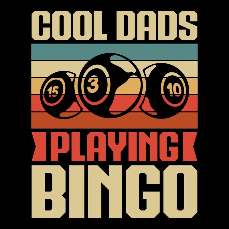 Jeu de bingo Cool Dads jouant au bingo