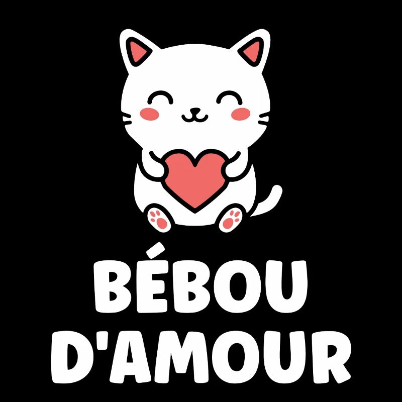 Chaton cœur Bébou d'Amour