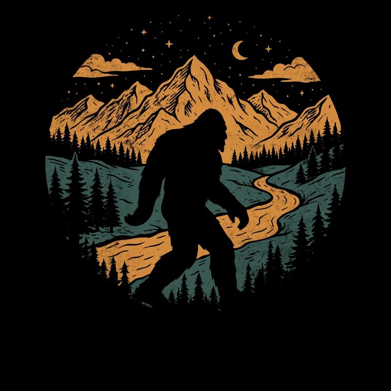 Marche nocturne du Bigfoot