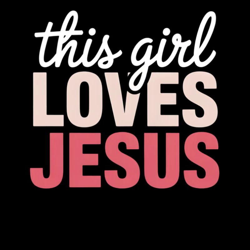 Cette fille aime Jésus