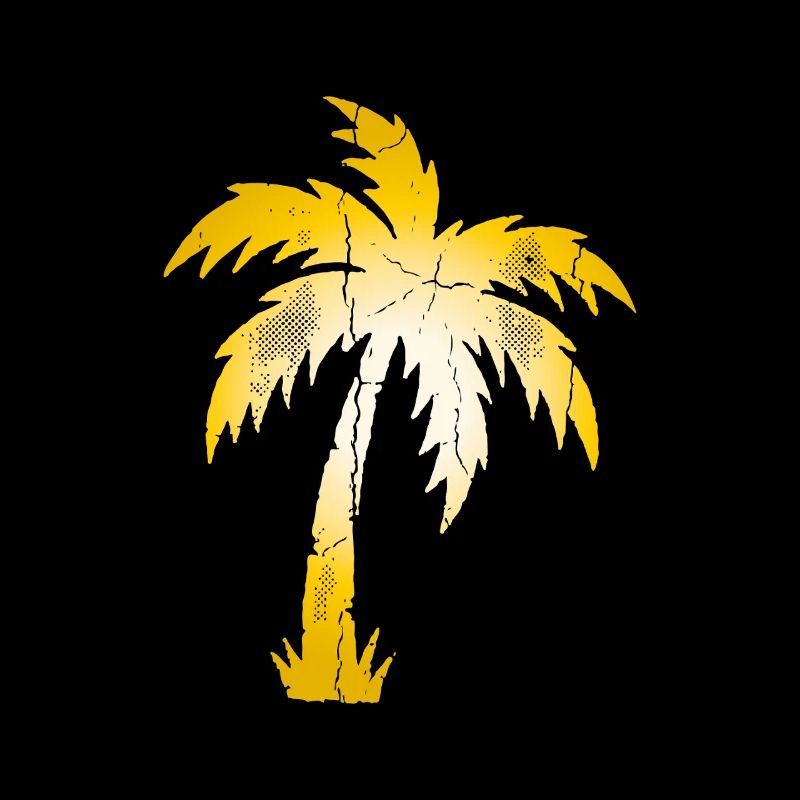 Palme Symbol Vintage