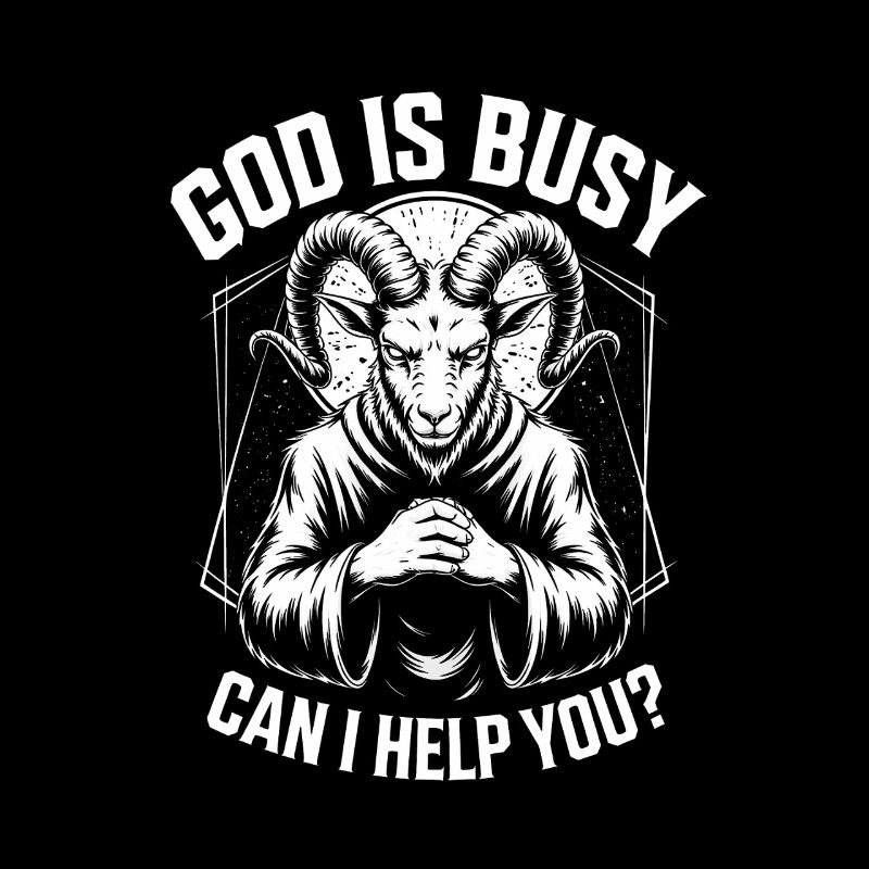 Prière de la divinité chèvre : Dieu est occupé