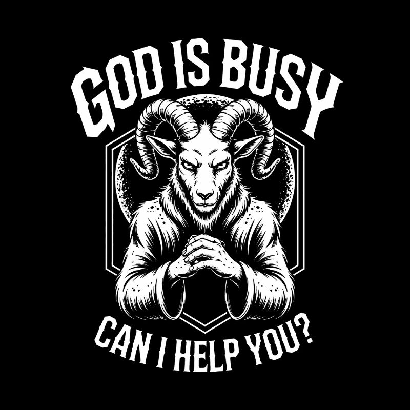 Chèvre Divine Occupée