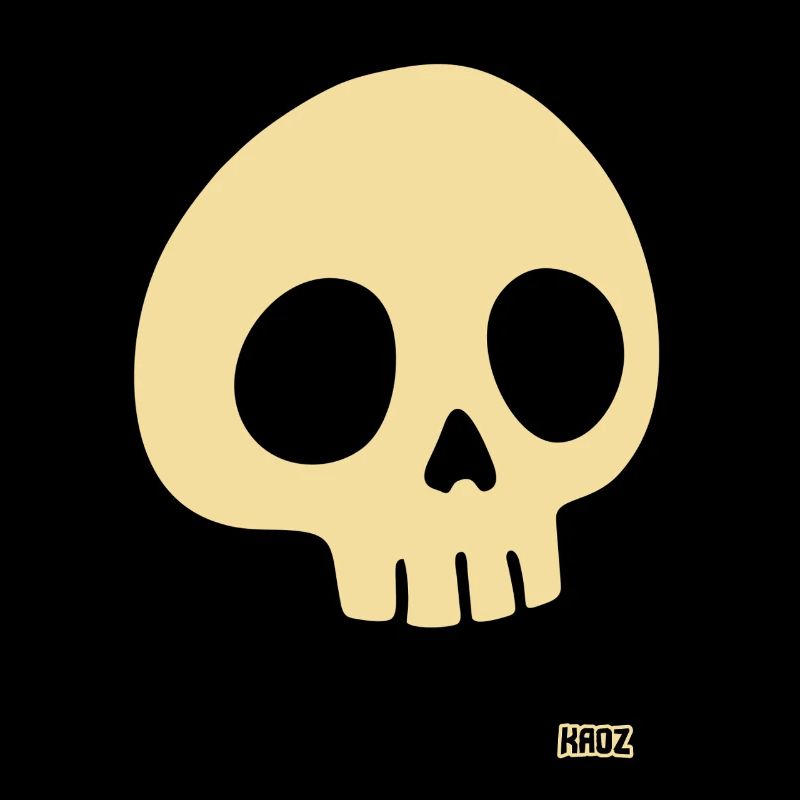 Beige Skull