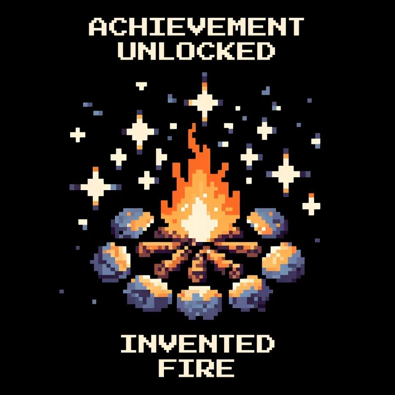 Fire Invented | Stone Age caveman