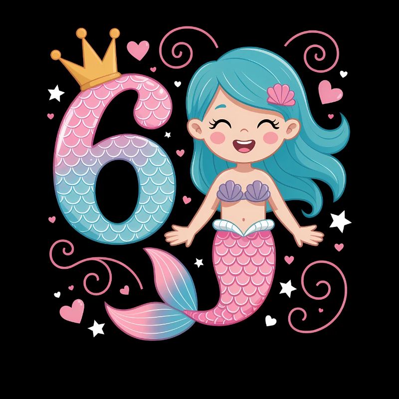 6e anniversaire de la sirène 6 ans