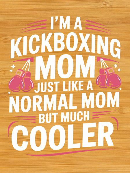 Kickboxing Mother Motif