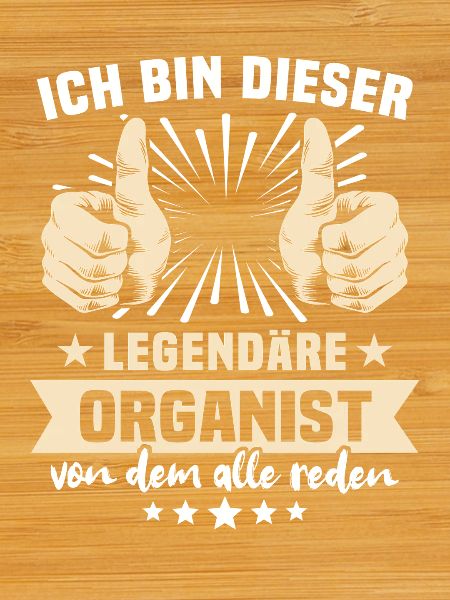 Organist Sayings
