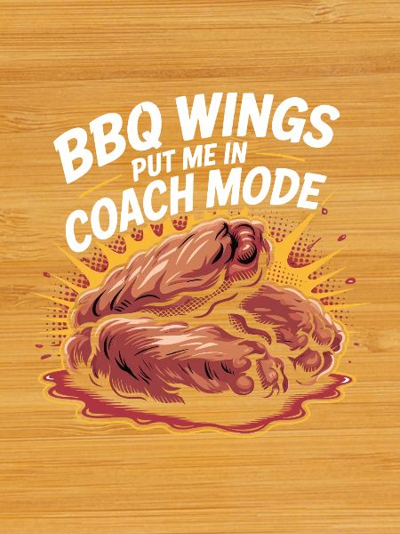Chicken Wings Party Matchday Design
