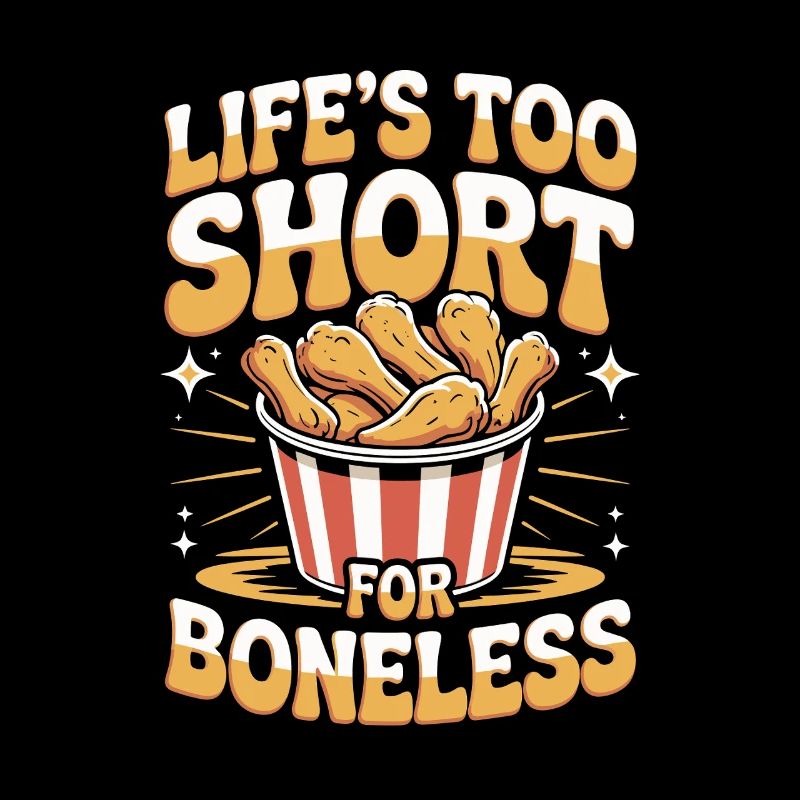 Chicken Wings Gaming Evening Humor