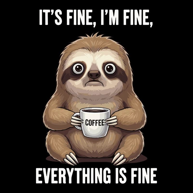 Ça va, ça va, humour de paresseux de café