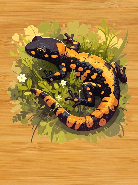 Feuersalamander Salamander
