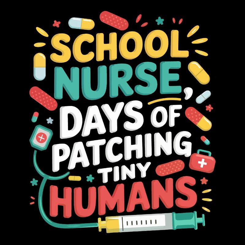 Schulkrankenschwester Patchwork Minis