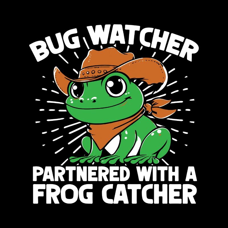 Frog Catcher Bug Watcher Partnered With Catcher