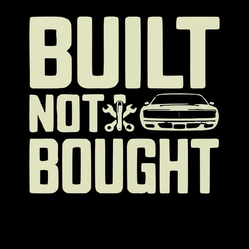 Built Not Bought Screwdriver Statement