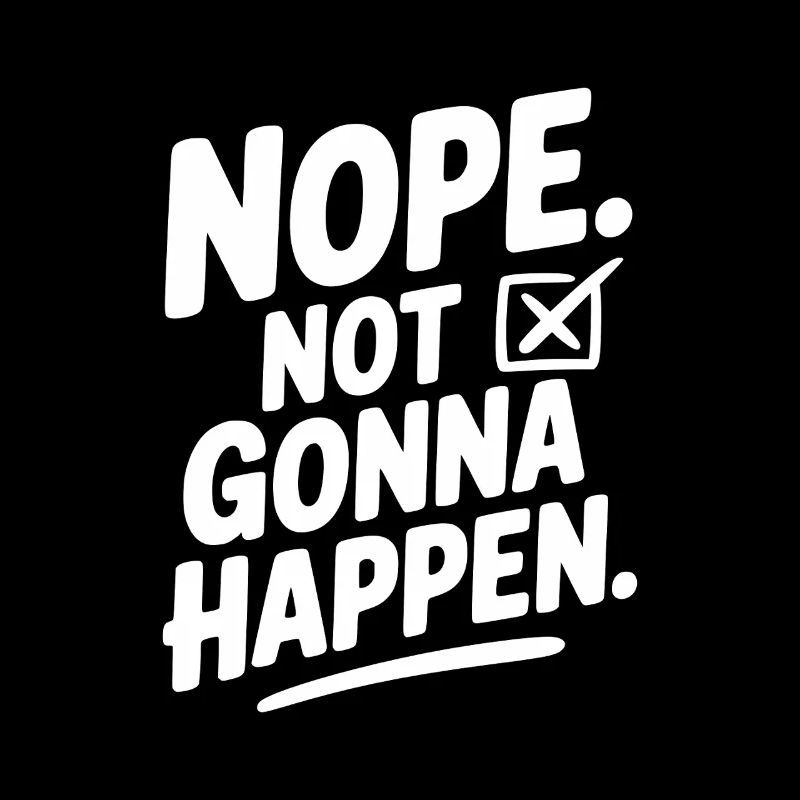 Nein. Das wird nicht passieren.