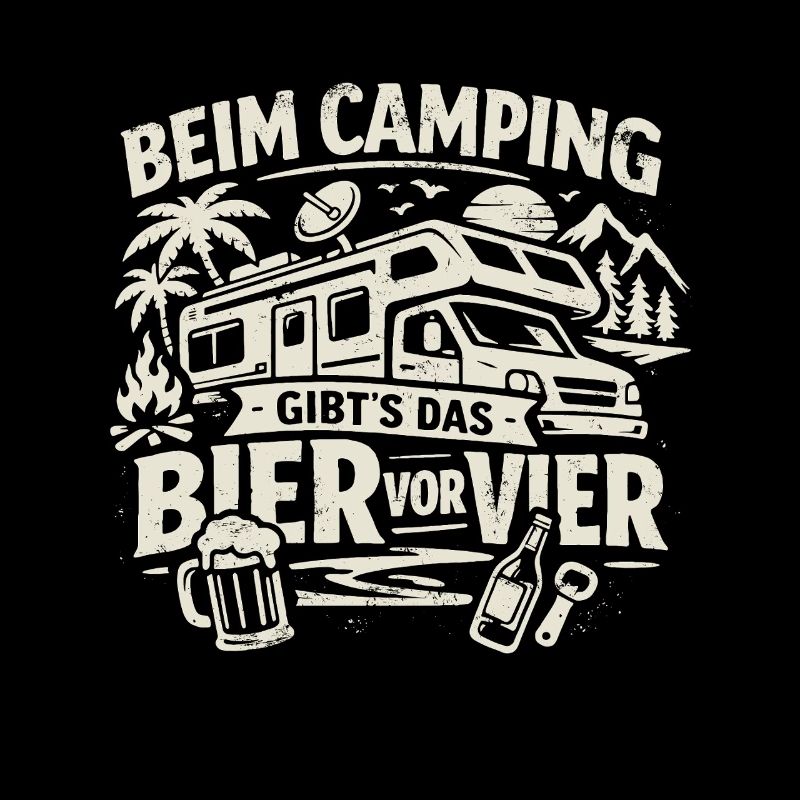 Camping | Bier vor Vier