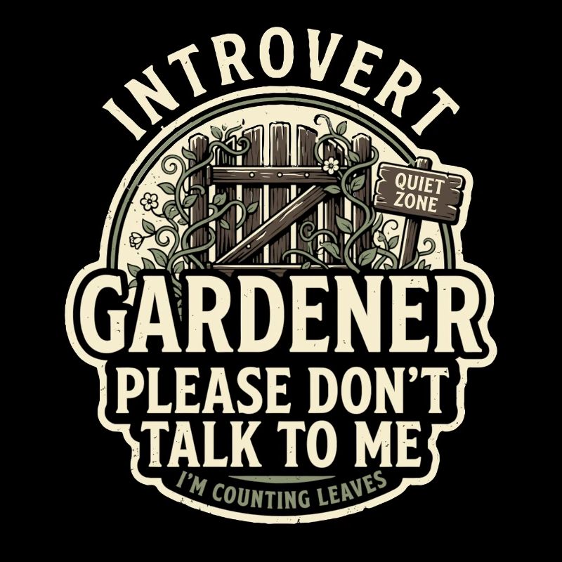 Please do not approach Introvert Gärtner