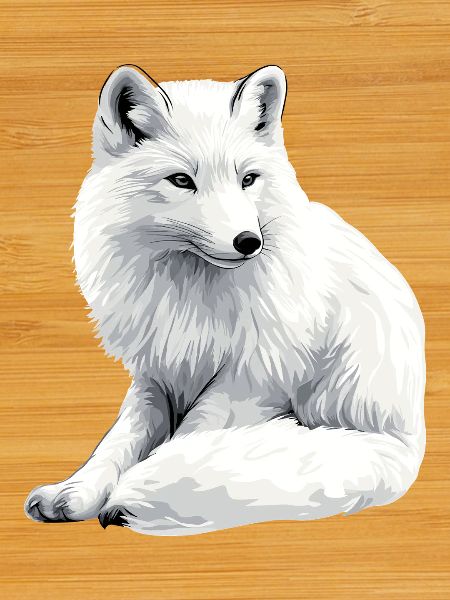 Snow fox