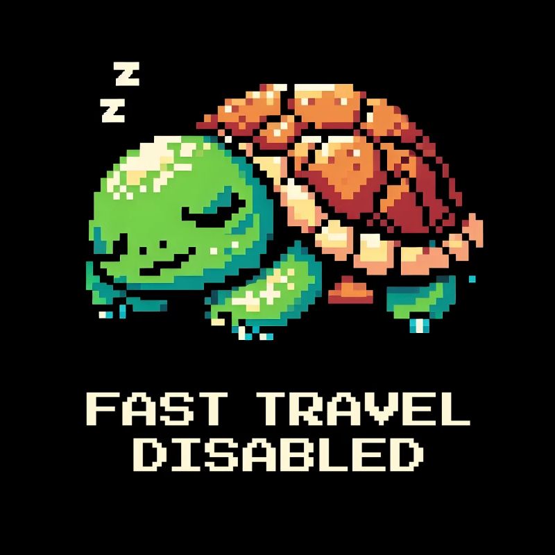 Voyage rapide désactivé | Tortue