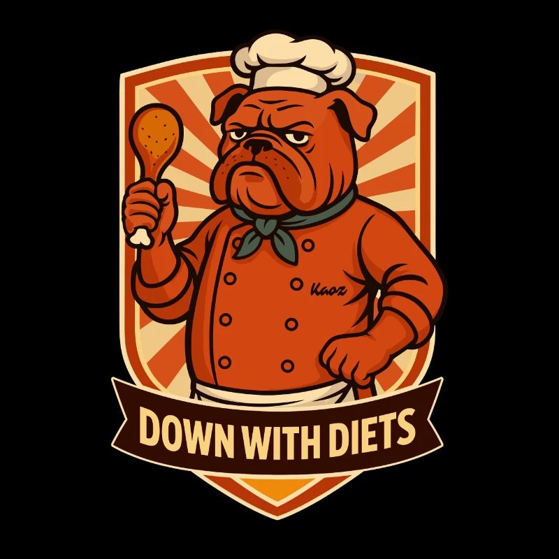 Bouledogue Cuisinier Sans Diète