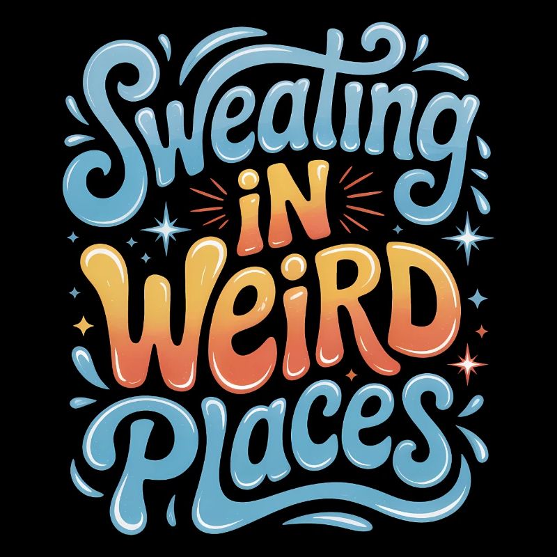 Sweating Sayings Funny Sweating Gift