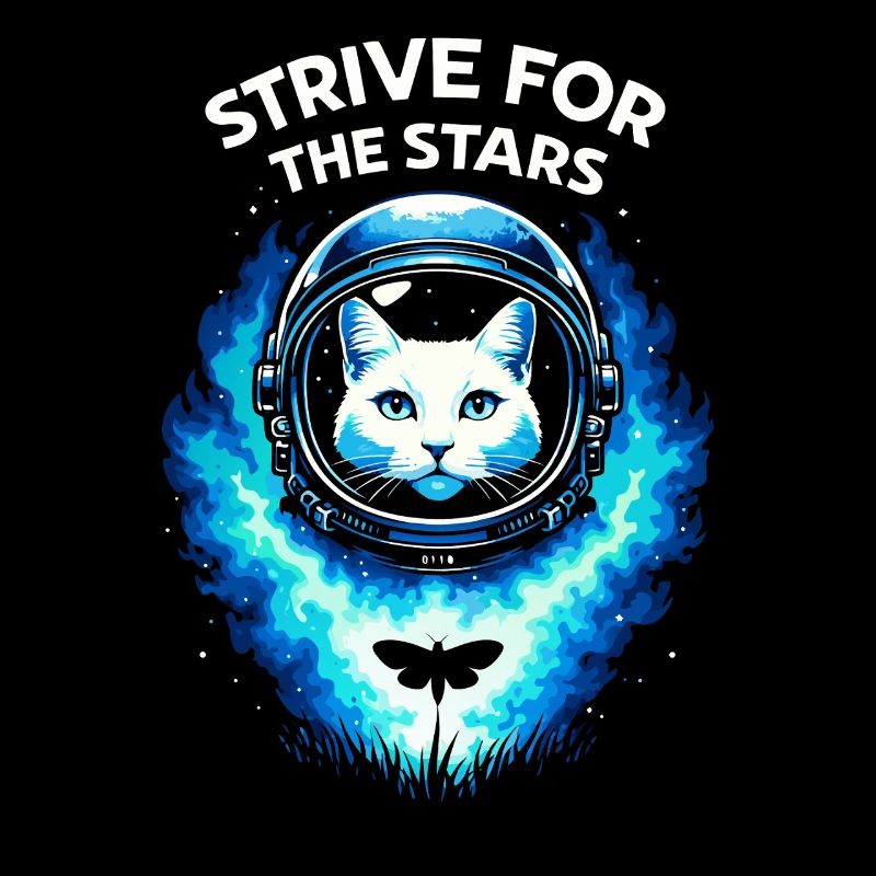 Cat Astronaut Space