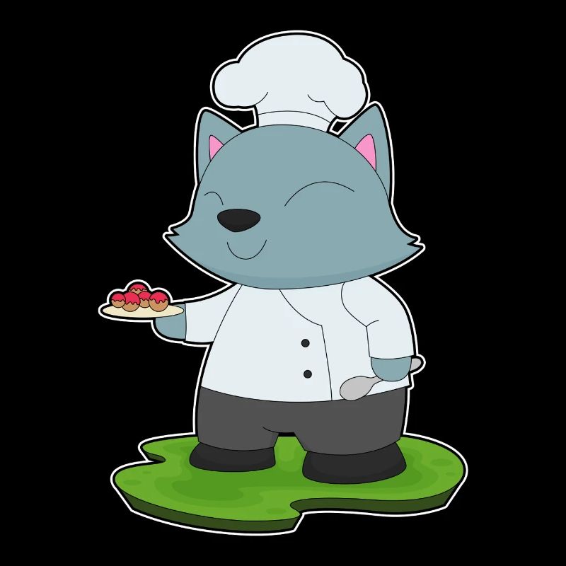 Cat Chef Pastry Cooking
