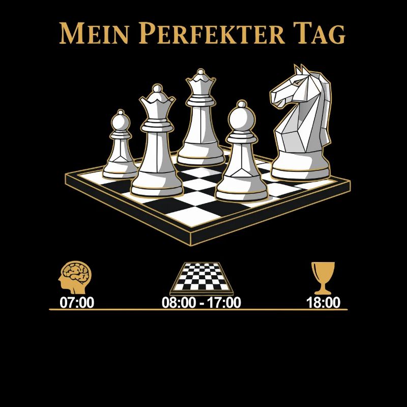 Perfekter Tag Schach