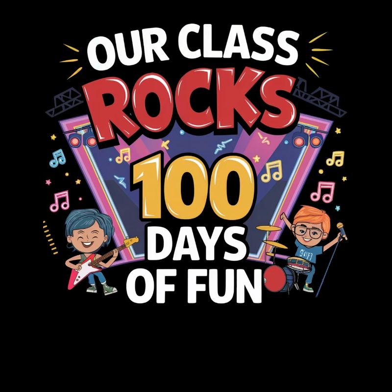 Our class rocks 100 days