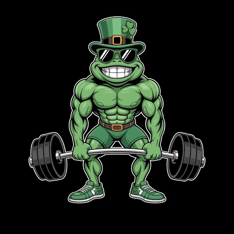 Leprechaun Frog Strength Training