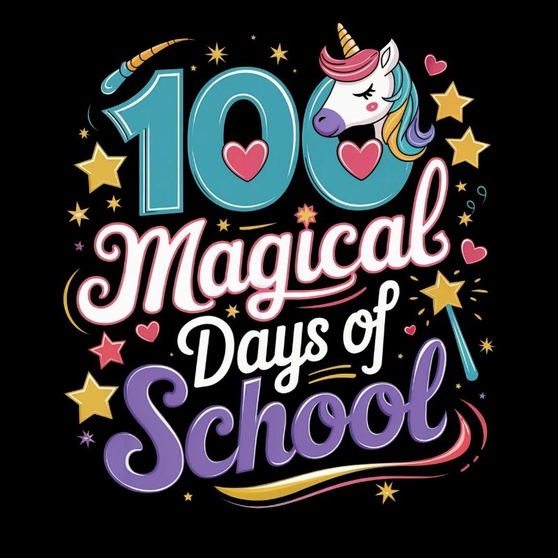 100 magical school days