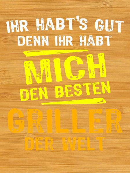 Griller Geschenk