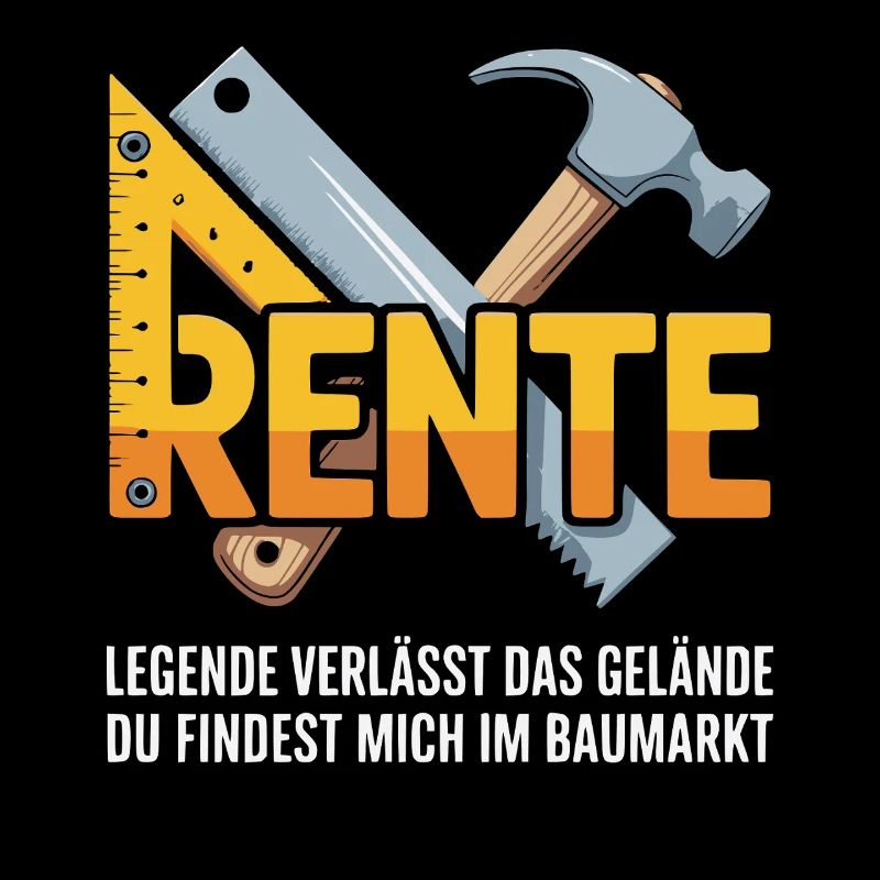 Pension in the hardware store – tool logo