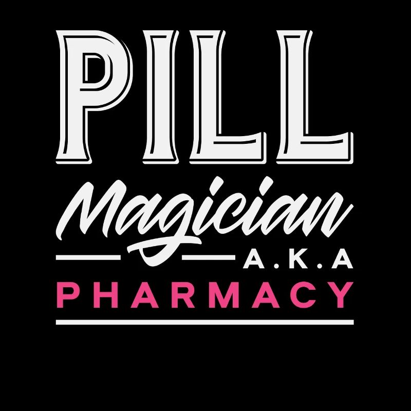 Pill magician, pharmacist, pharmacy technician