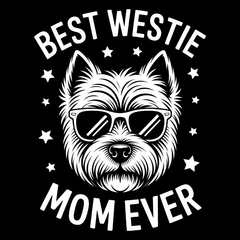 West Highland White Terrier Spruch Westie Geschenk