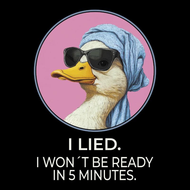 I Lied Duck – Lustiges Statement Design