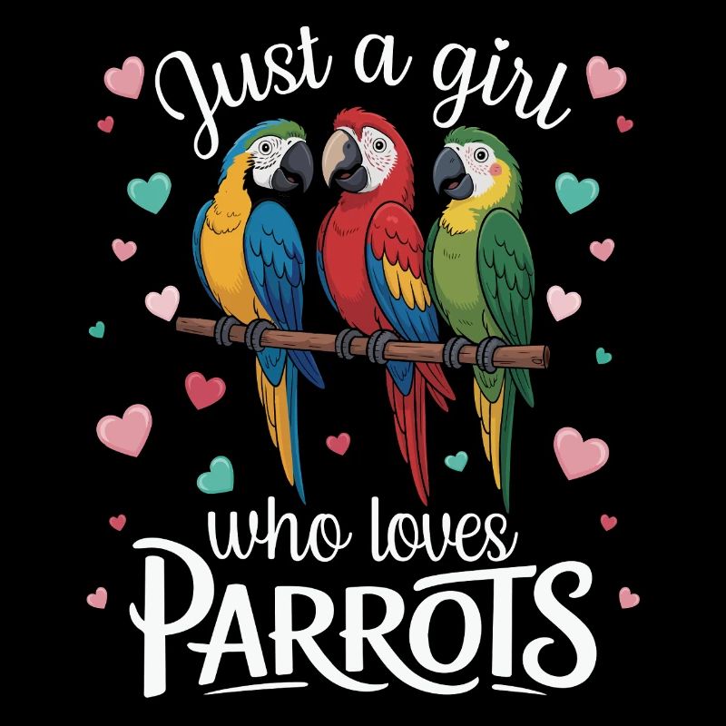 Three Parrots Macaws Parrot Lover Tropical