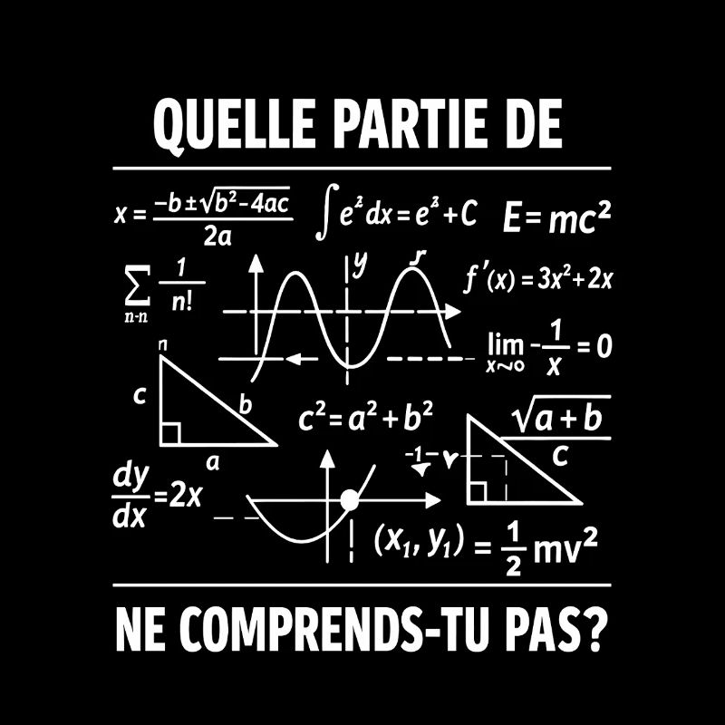 Prof De Maths Humour Cadeau Mathématicien Drôle