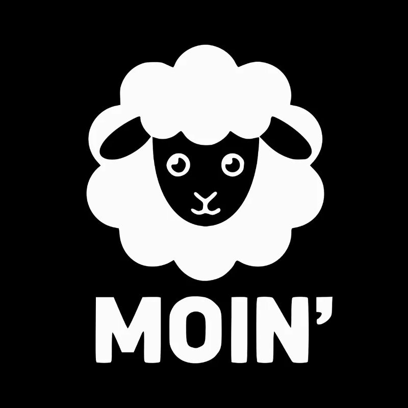 MOIN Schaf Logo – Nordisch Minimal