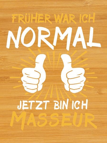 Masseur Saying