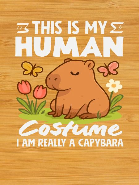Human Costume I'm a Capybara