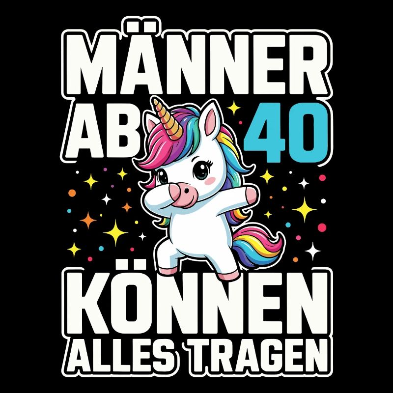 40e anniversaire 40 ans 40 ans 40 ans Licorne