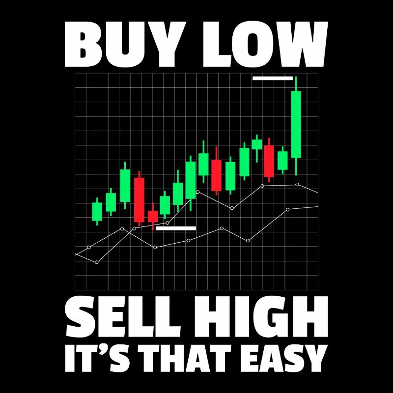 Acheter bas vendre cher Marché boursier Trader en bourse